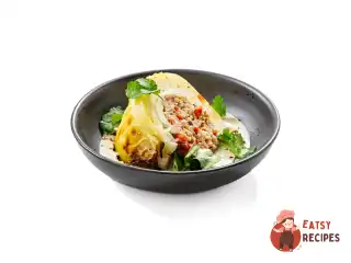 Фарширована капуста з карі-соусом