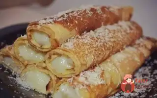 Млинці Із Заварним Кремом