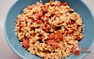 Кускус З Беконом Та В'яЛеними Томатами