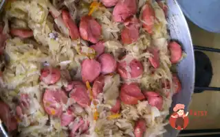 Сосиски З Капустою У Пиві