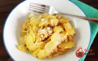 Вівсянка З Яблуками, Грушами Та Курагою