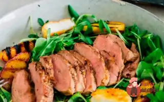 Салат З Персиками Та Качкою