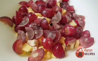 Салат З Куркою, Сиром Та Виноградом