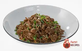 Гречана Локшина З Качечкою Та Кунжутом