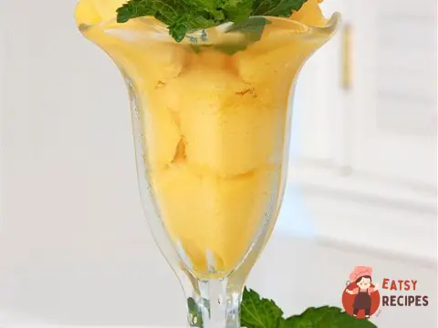 Швидке морозиво із манго