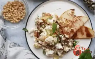 Салат З Кускусом, Грушами, Виноградом, М'яТою Та Кедровими Горіхами