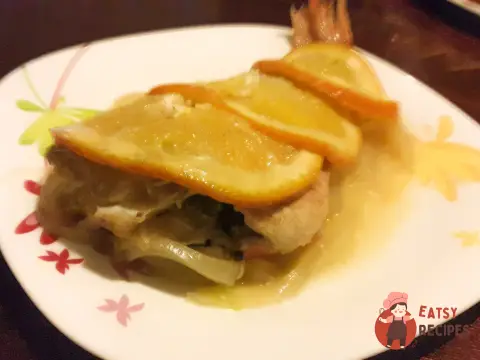 Запечений морський окунь