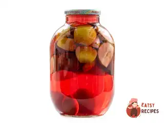 Компот із яблук і слив на зиму