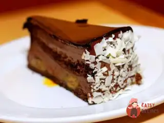 Шоколадно-банановий пиріг