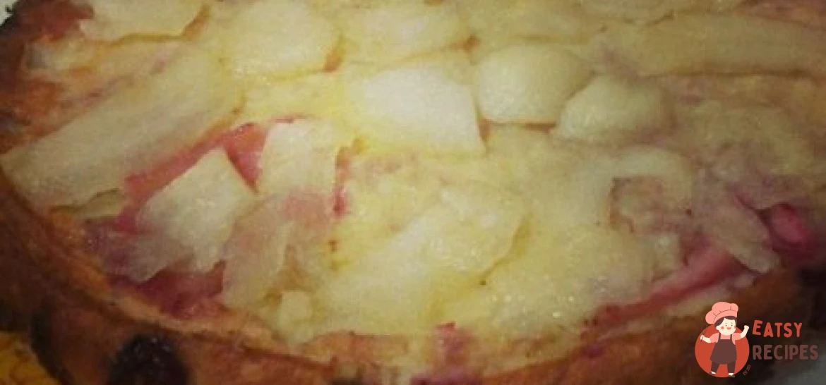 Клафуті з вишнею та яблуками