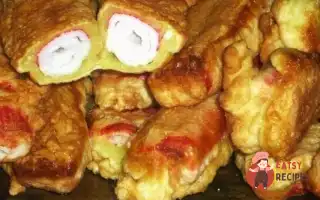 Фаршировані Крабові Палички У Клярі