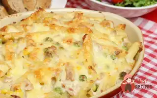 Пенне, Запечені З Пармезаном, Вершками Та Прошутто.