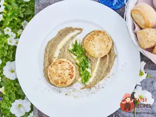 Котлети із щуки із трюфельним пюре