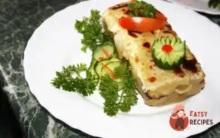Кабачковий Закусочний Рулет З М'яСом Та Грибами