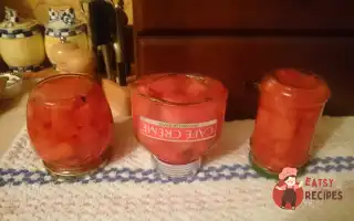 Закуска До Текіли З Маринованих Шматочків Кавуна