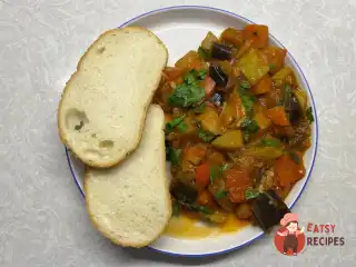 Овочеве рагу з баклажанами