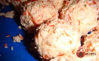 Сирні Кульки З Крабовими Паличками Та Маслинами