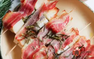 Палтус На Шпажках З Хлібом Та Беконом