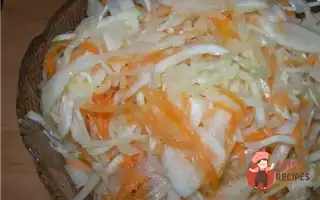 Капуста, Маринована З Морквою