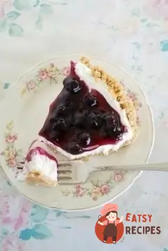 Чорничний чізкейк без випічки