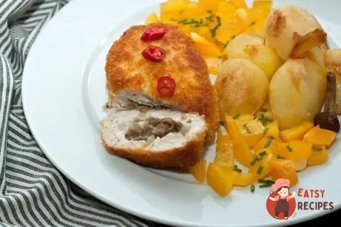 Курячі зрази з грибами
