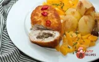Курячі Зрази З Грибами