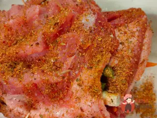 Крок 17: Свинячий рулет з овочами