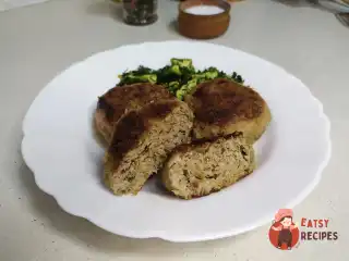 Котлети з волоським горіхом і зеленню