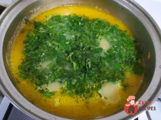 Крок 9: Сирний суп
