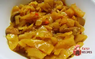 Капуста Тушкована