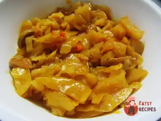 Капуста тушкована