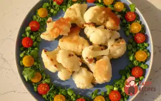 Гарнір із кольорової капусти