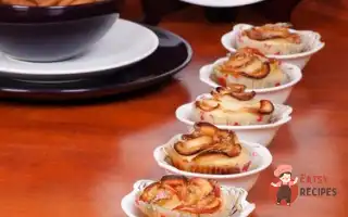Маффіни Зі Шматочками Яблук, Волоськими Горіхами Та Корицею