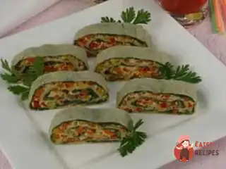 Рулет з овочами