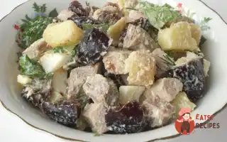 Салат З М'яСом Та Чорносливом