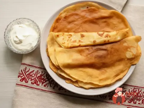 Гарбузово-бананові млинці з куркумою