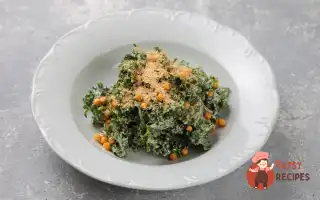 Салат Кейл З Копченим Нутом Та Сирними Дріжджами