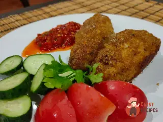 Крок 16: Курячі купати з цибулею