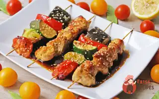 Шашлички З Індичкою Та Овочами