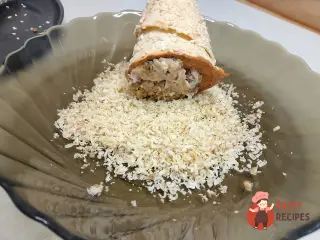 Крок 9: Закуска з куркою та грибами