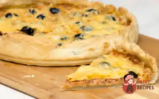 Кіш З Тунцем, Томатами Та Оливками
