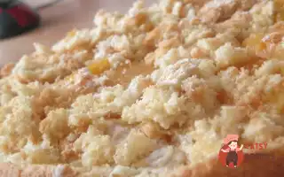Бісквітний Пиріг З Персиками
