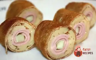 Млинці З Ковбасою Та Сиром