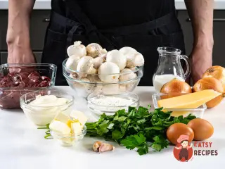 Крок 1: Печінковий торт із грибами