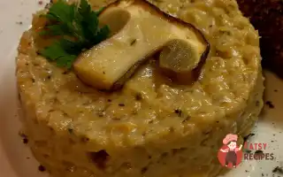 Перлова Каша З Білими Грибами