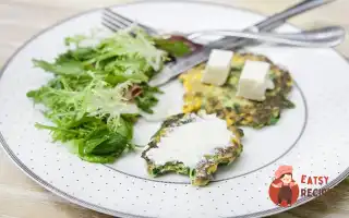 Кукурудзяні Оладки З Овочами Та Вершковим Сиром