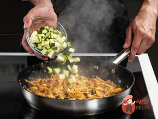 Крок 7: Омлет з лисичками