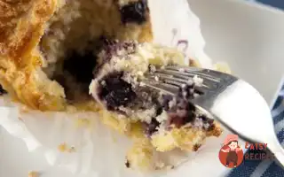 Кукурудзяні Мафіни З Чорницею