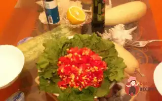 Сироїдний Салат З Кукурудзою