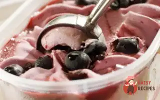 Швидке Чорничне Морозиво
